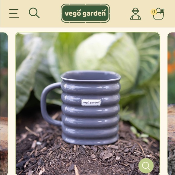 NIB 2 Vego Garden Mugs - Picture 3 of 6